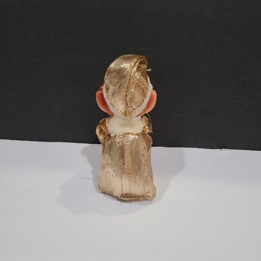 Vintage knee hugger Elf gold with  bells - Picture 6 of 8